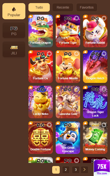 Jogos Certificados 75x.com